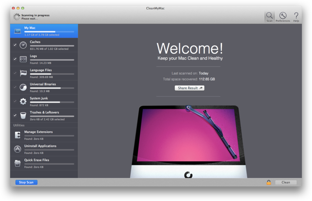 fix mac cleaner popup in macbook pro