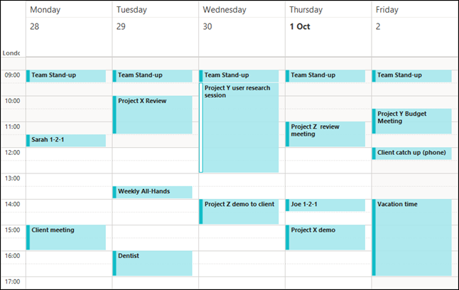shortcut for accepting calendar events outlook mac